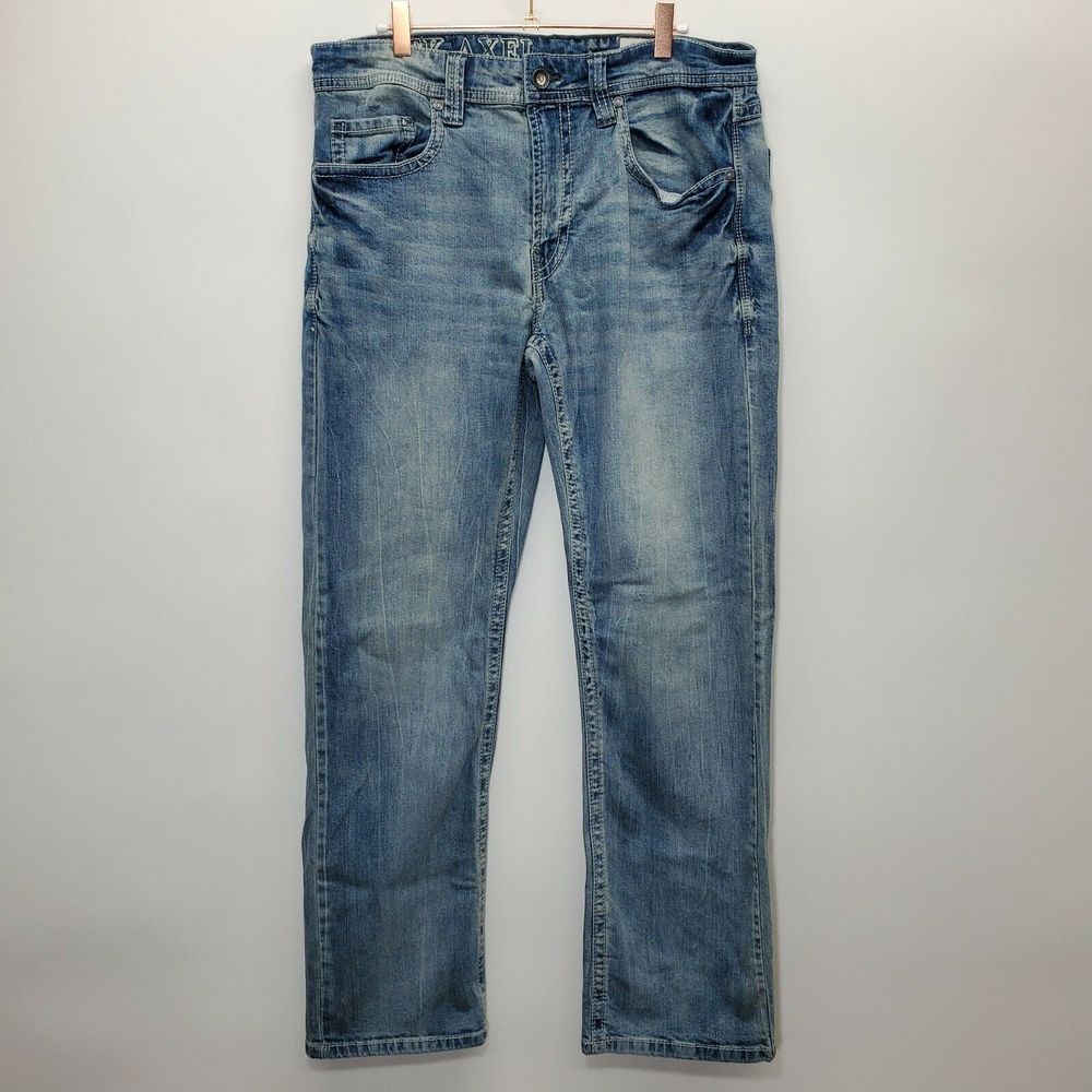 TK Axel Slim Boot Cut Jeans Mens Size 34x32